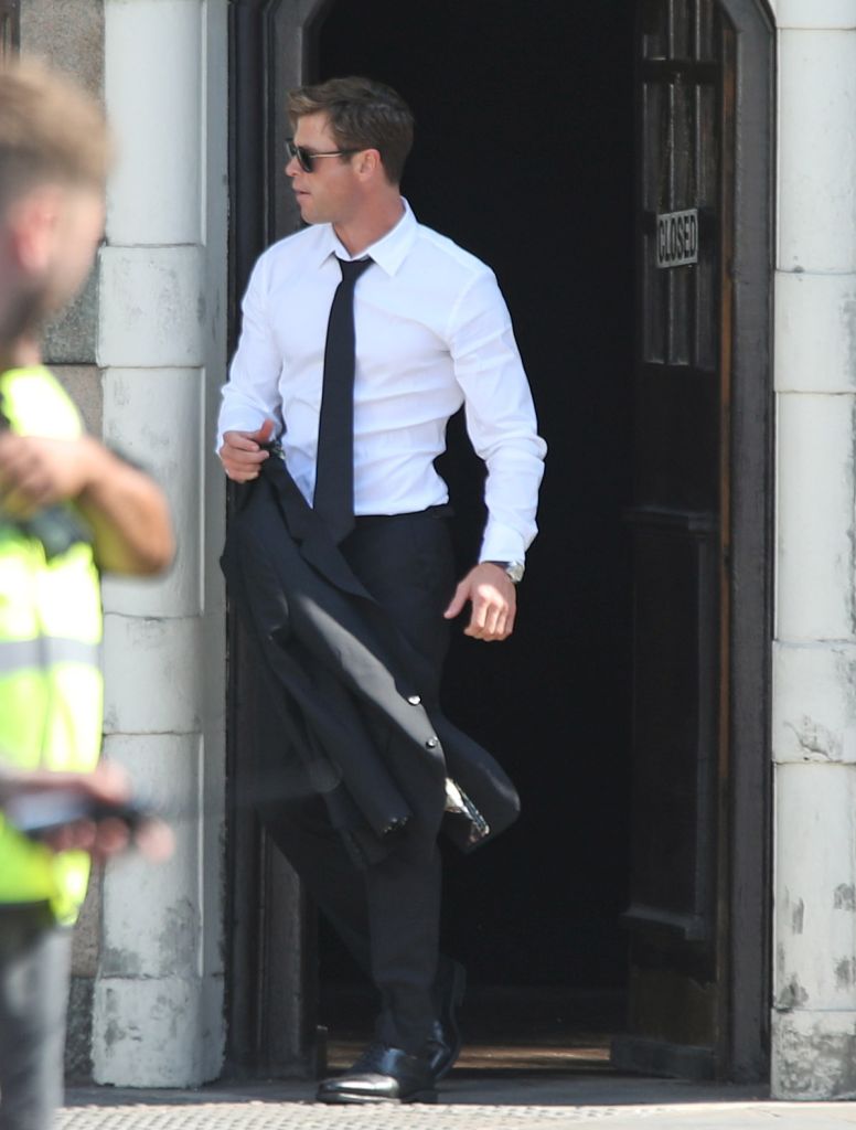 Men In Black filming in London