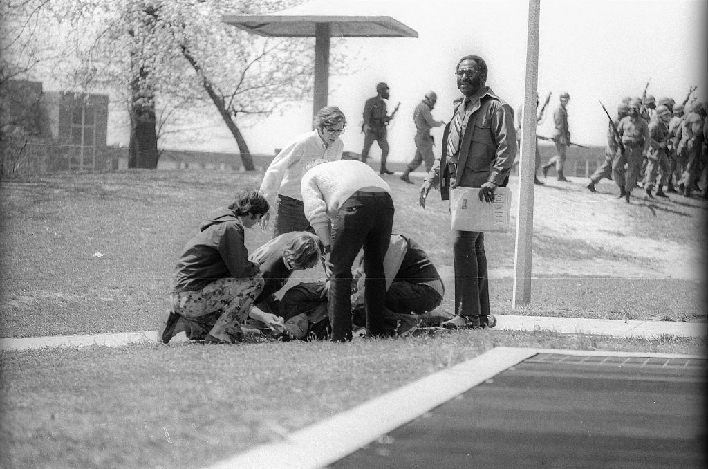 Wounded Student At Kent State