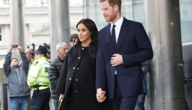 Prince Harry and Meghan Markle visit Newzealand House
