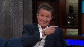 Billy Bush during an appearance on CBS' 'The Late Show with Stephen Colbert.'