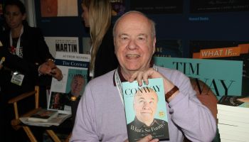 Tim Conway With His New Book