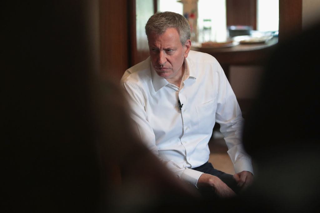 New York City Mayor Bill de Blasio Makes First Campaign Trip To Iowa Since Announcing Candidacy