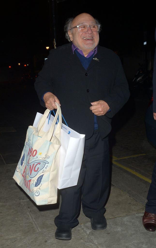 Danny DeVito out and about in London