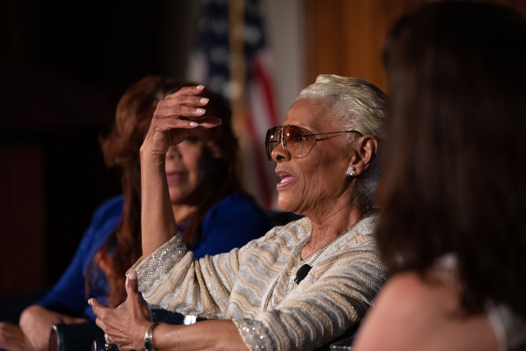 Dionne Warwick At National Press Club Private Screening And Dinner