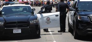 Scuffles break out at Los Angeles protest march