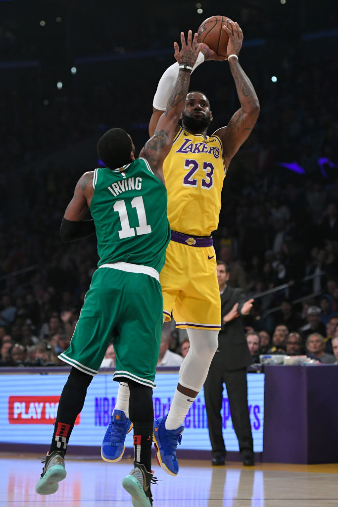 Boston Celtics v Los Angeles Lakers