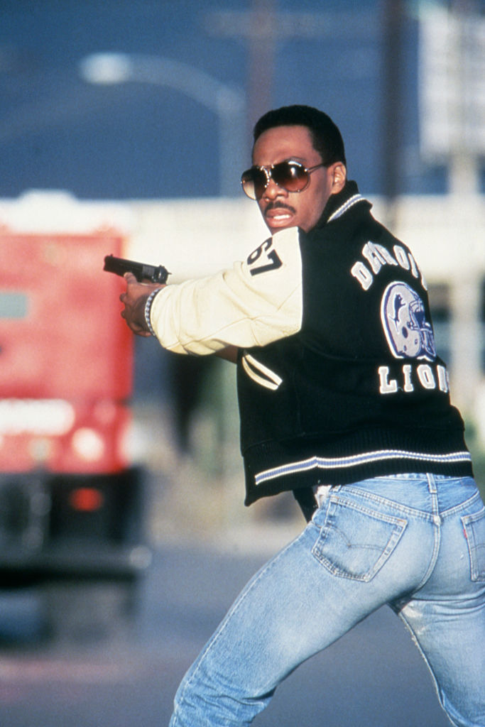 On the set of Beverly Hills Cop II
