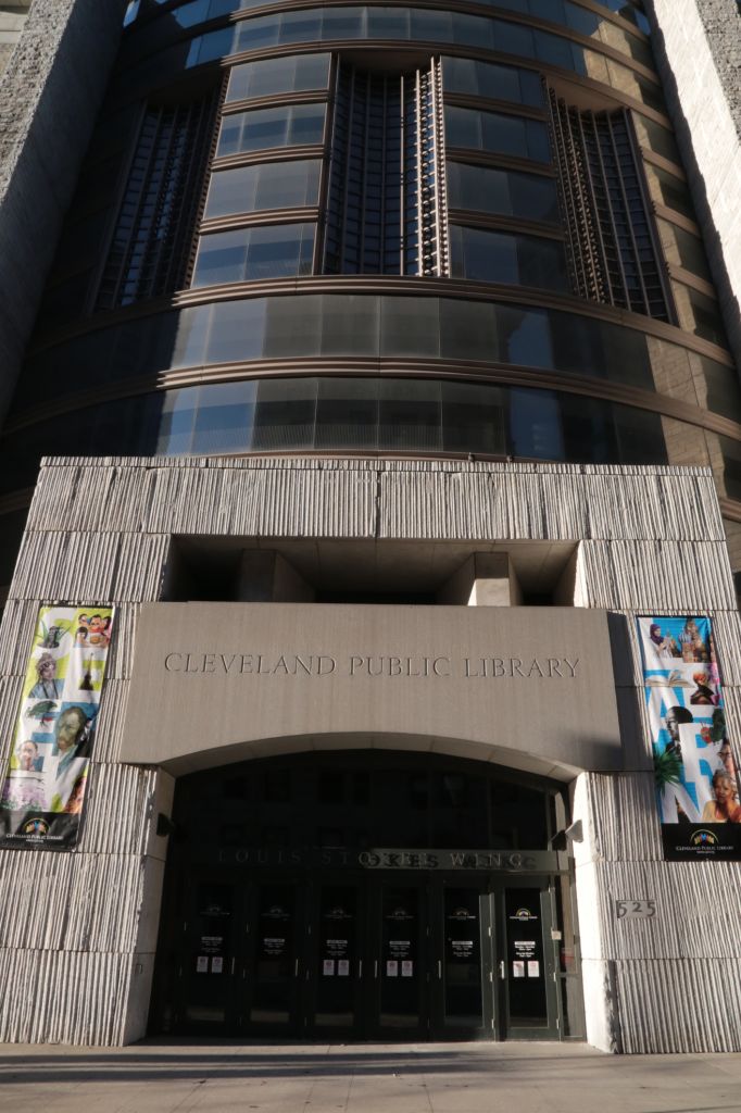 Louis Stokes Wing at the Cleveland Public Library, Cleveland, Ohio, USA