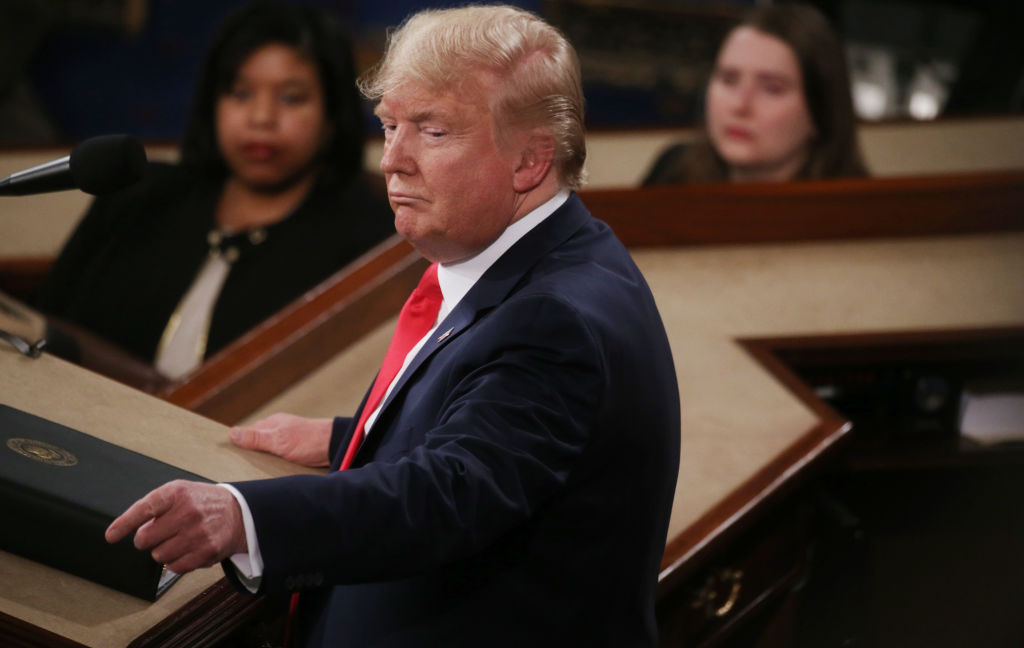 President Trump Gives State Of The Union Address