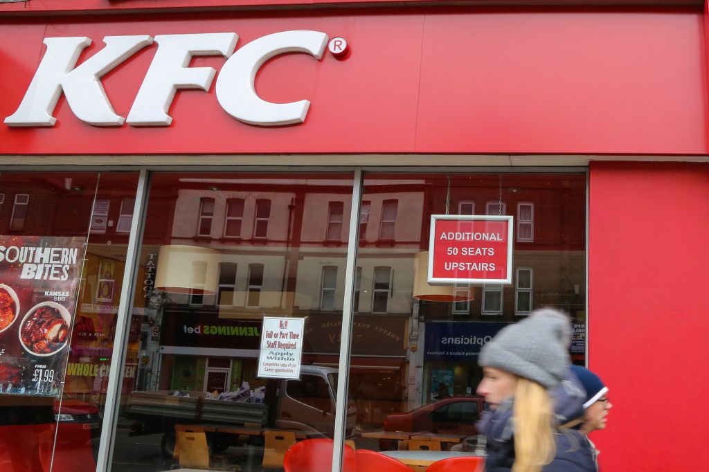 KFC closures due to chicken shortage