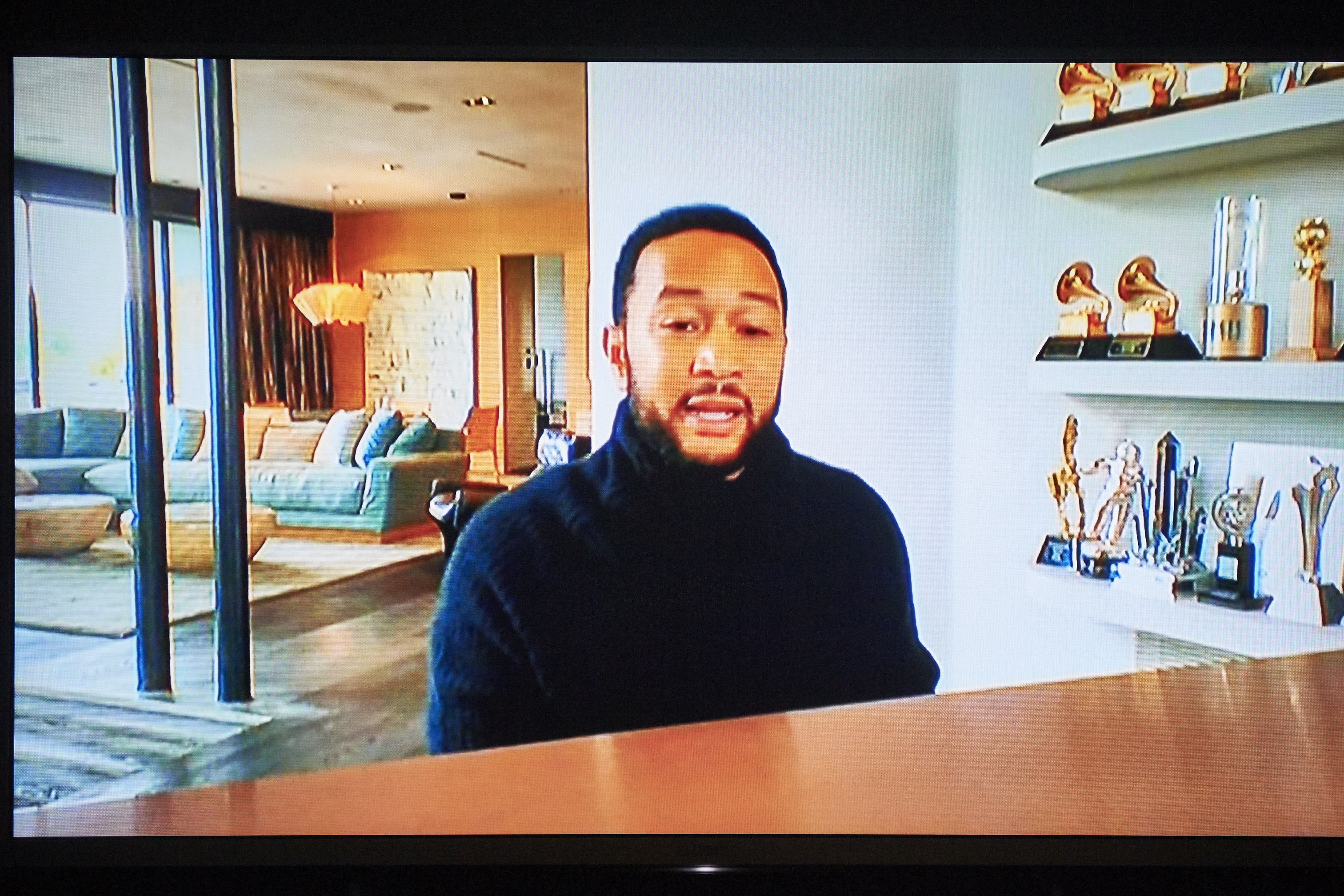 Various artist streaming at home for One World on the BBC. 19.04.2020