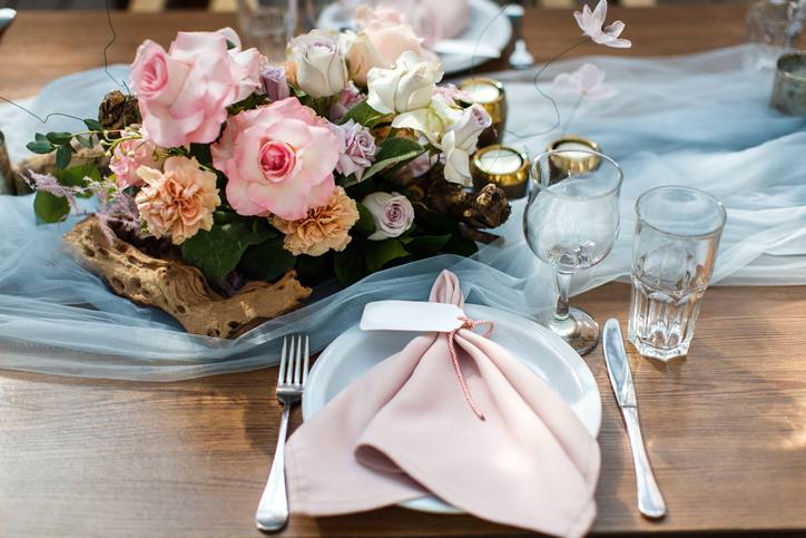 Wedding table decoration