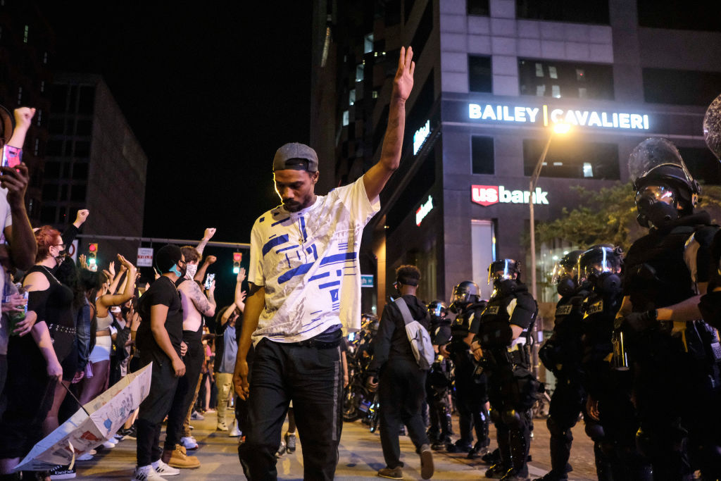 Protesters Break Into Ohio Statehouse In Columbus As Nationwide Backlash Erupts After George Floyd Killing