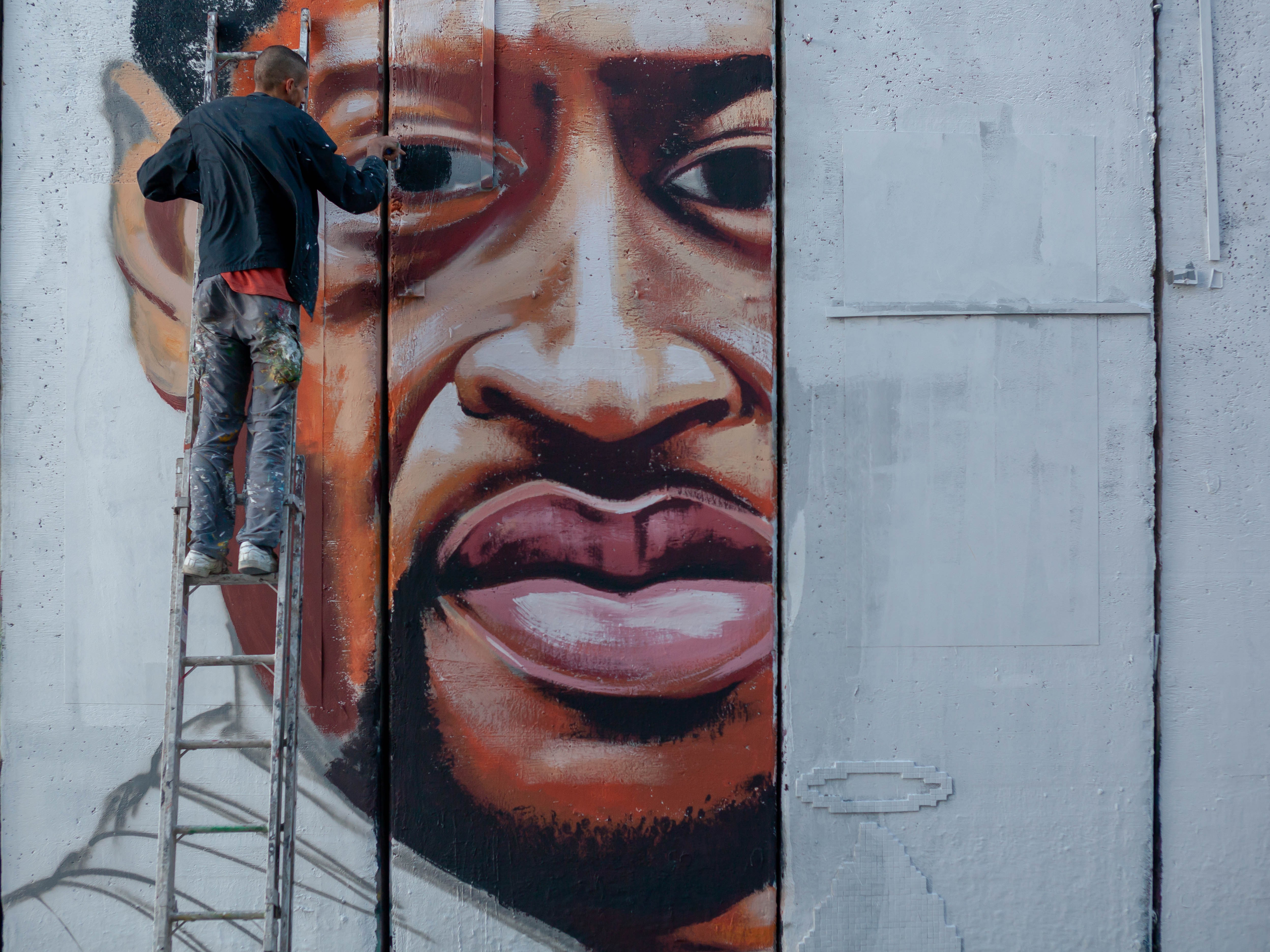 GEORGE FLOYD MURAL BETHLEHEM