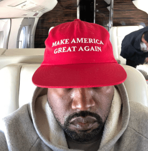 Kanye West MAGA hat