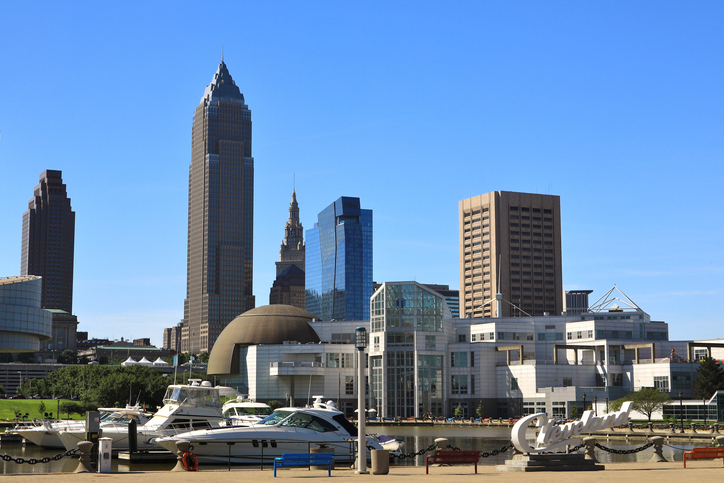 Cleveland City on the Lake Shore