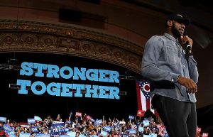 Hillary Clinton Campaigns In Crucial States Ahead Of Tuesday's Presidential Election