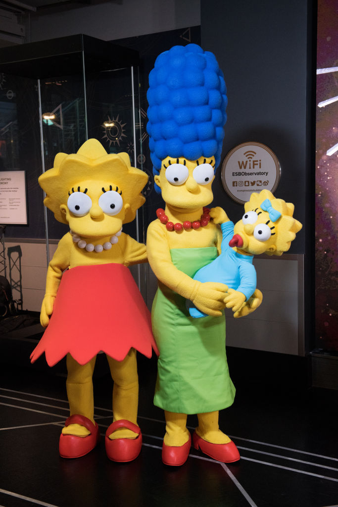 Empire State Building Celebrates 30th Anniversary Of "The Simpsons"