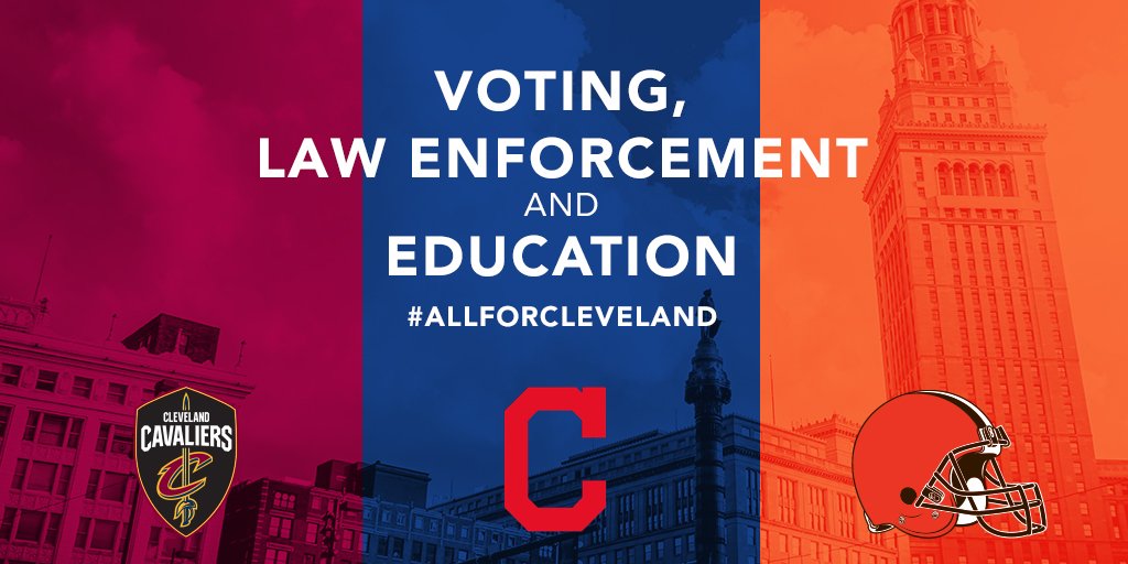 Cavaliers, Browns And Indians Forming Alliance To Address Social Injustice In Cleveland And NE Ohio