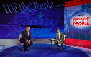 ABC News Presents: "The President and The People" - A Town Hall with President Donald Trump and George Stephanopoulos