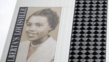 Unveiling Of Banner Honoring Slain Civil Rights Attorney In Louisville