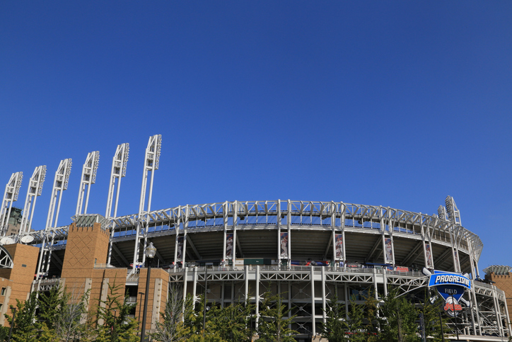 Progressive Field Baseball Stadium, Cleveland, Ohio, USA