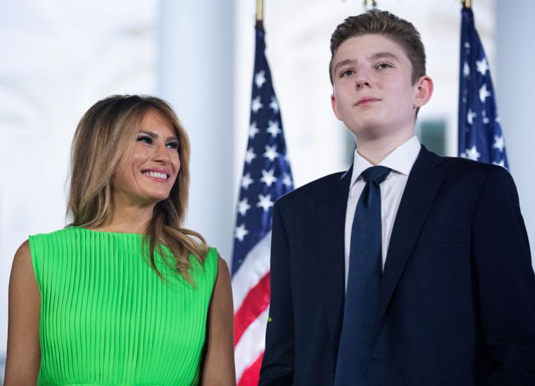 Donald Trump's son Barron Trump tested positive for coronavirus