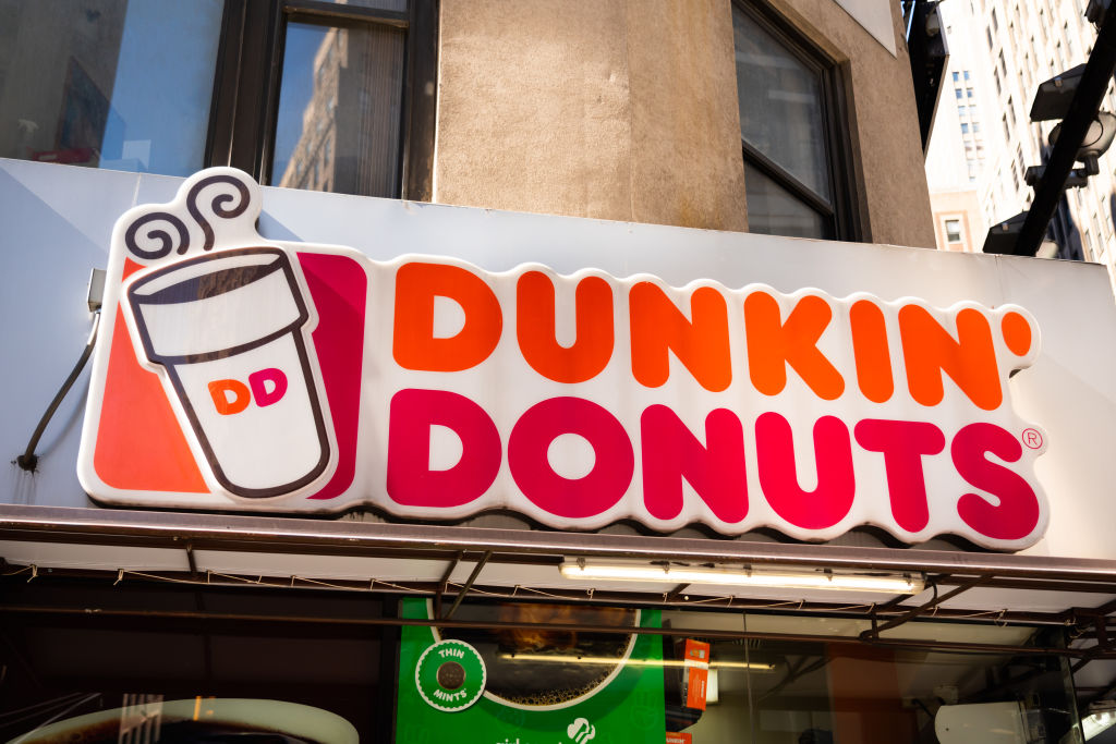 American multinational coffeehouse and donut company, Dunkin...