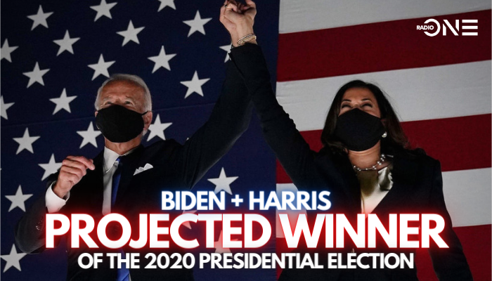 Joe Biden Kamala Harris Projected Winner 2020 Election