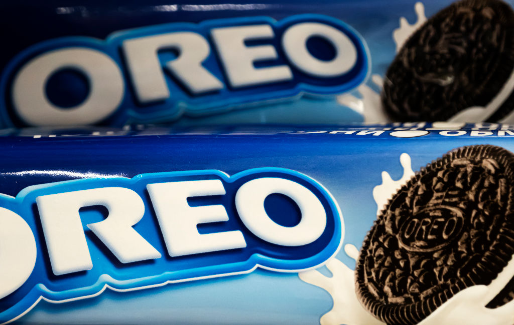 Oreo Cookies on a store shelf...