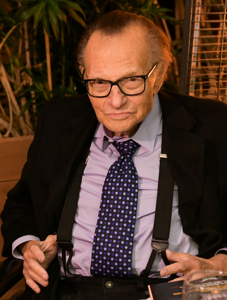 Friars Club And Crescent Hotel Honor Larry King For His 86th Birthday