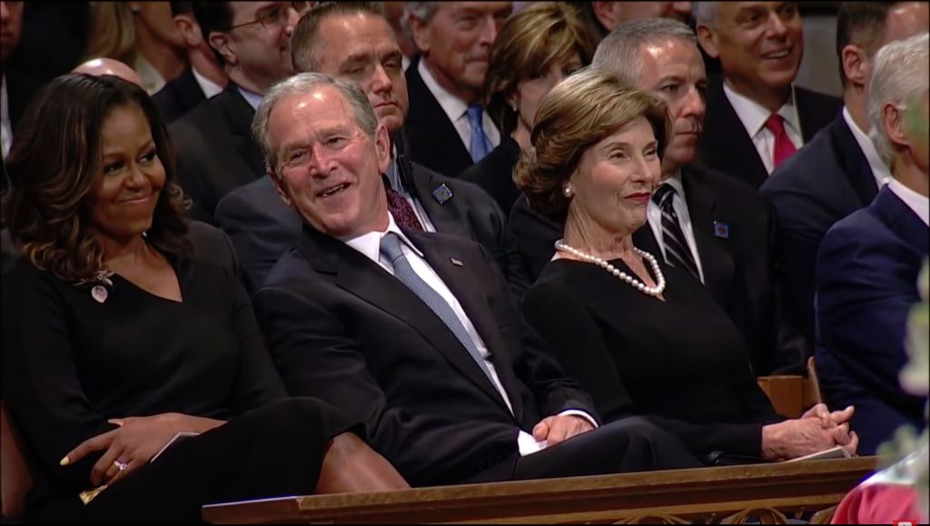 John McCain memorial service: Former Pres. Barack Obama, George W. Bush to give Eulogy as seen on ABC.