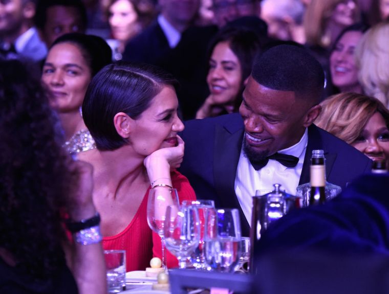 Jamie Foxx, Katie Holmes & Tom Cruise