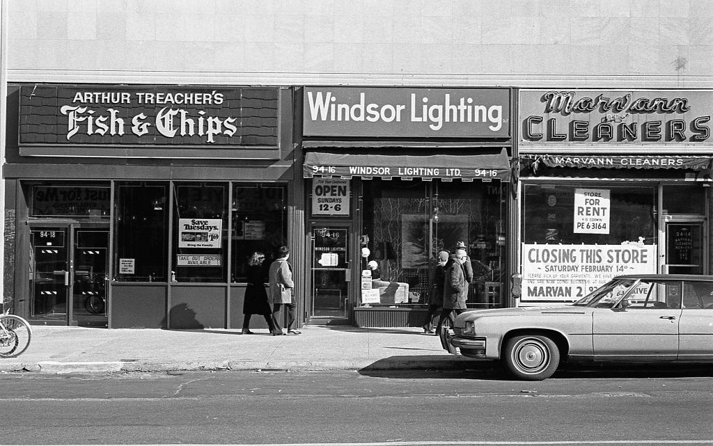 Businesses on 63rd Drive, Rego Park