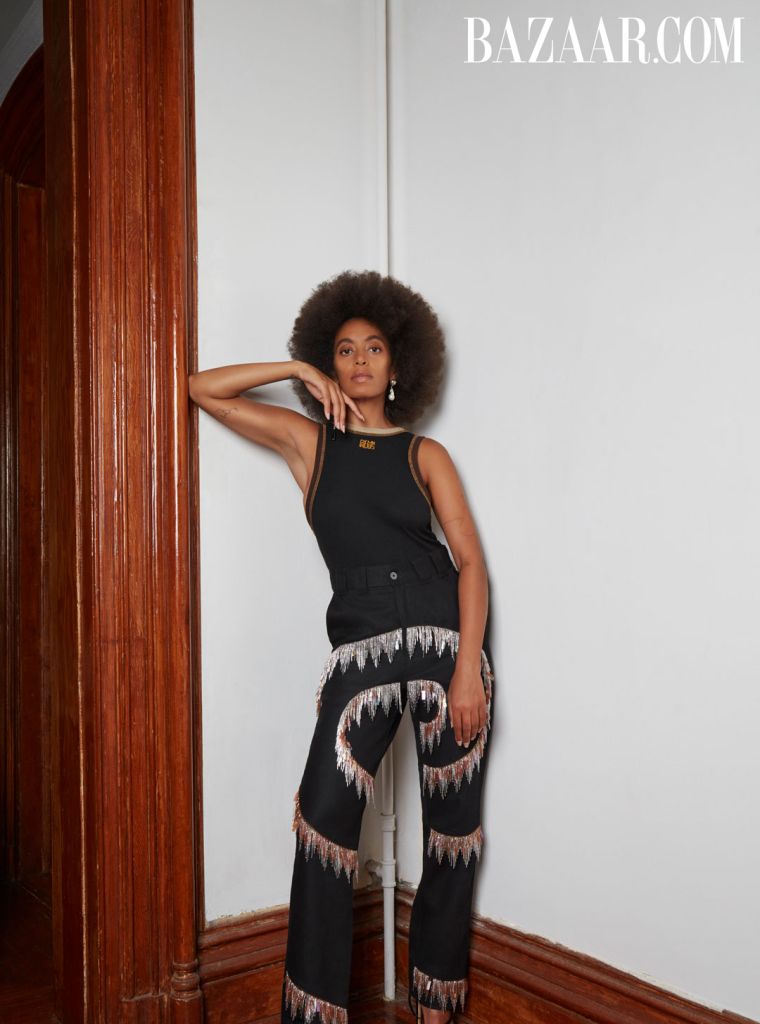 Solange Knowles covers Harper's Bazaar digital issue