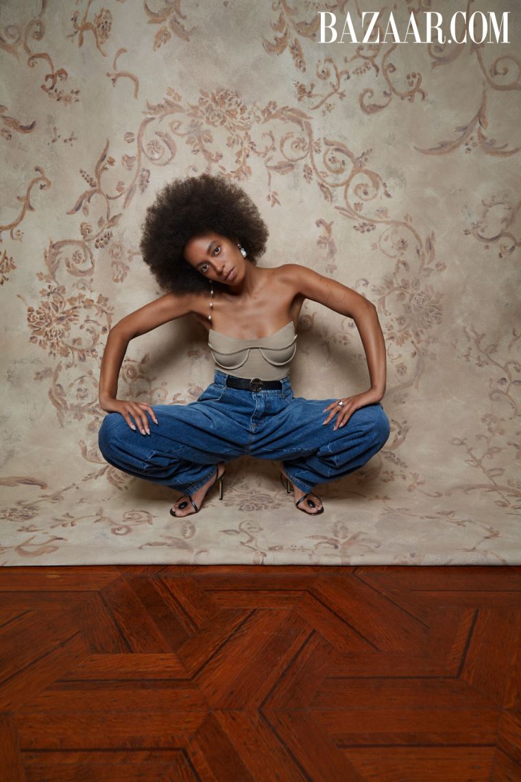 Solange covers Harper's Bazaar