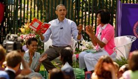 President And Mrs. Obama Host Easter Egg Roll On White House Lawn