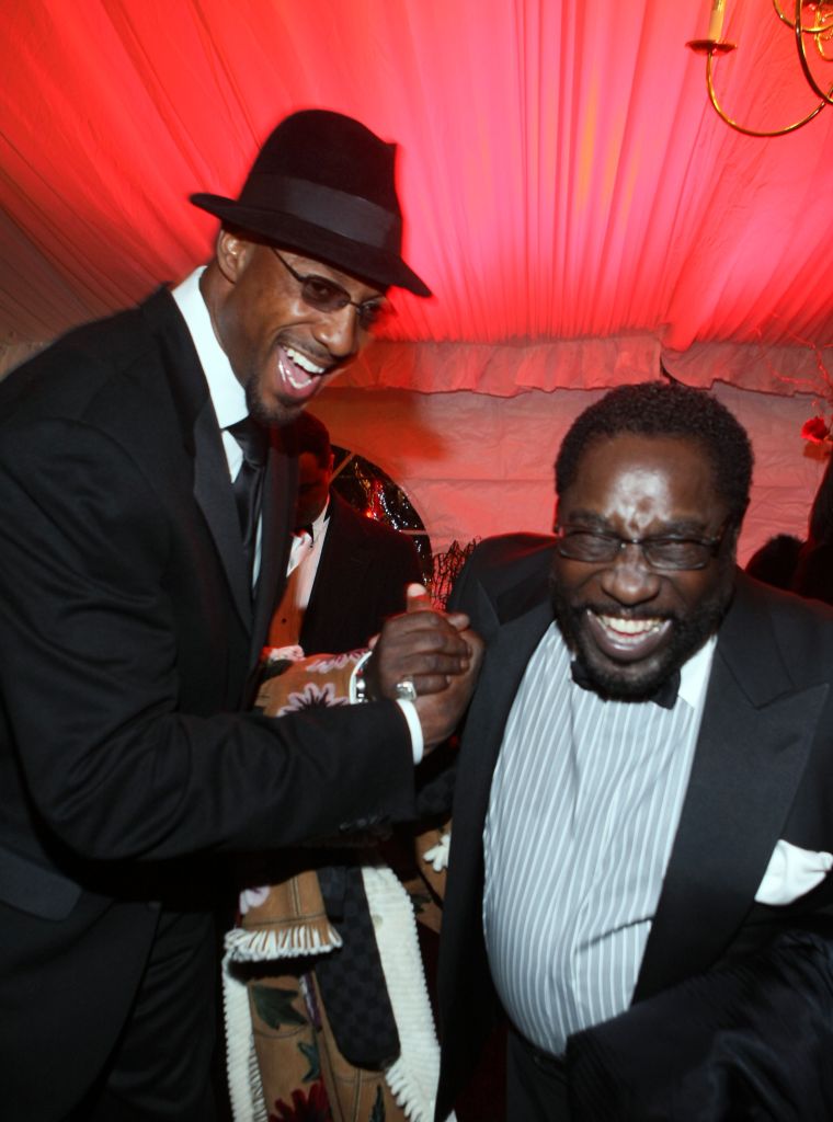 NBA legend Alonzo Mourning and Eddie