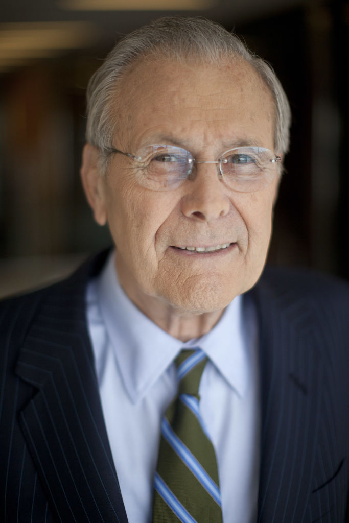 File: Donald Rumsfeld Obituary