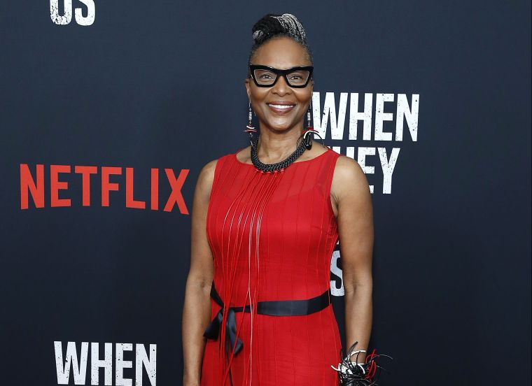 Suzzanne at a red carpet screening for 'When They See Us'