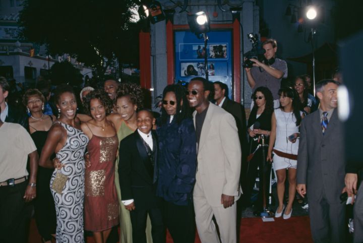 Cast of 'How Stella Got Her Groove Back' at the film's premiere