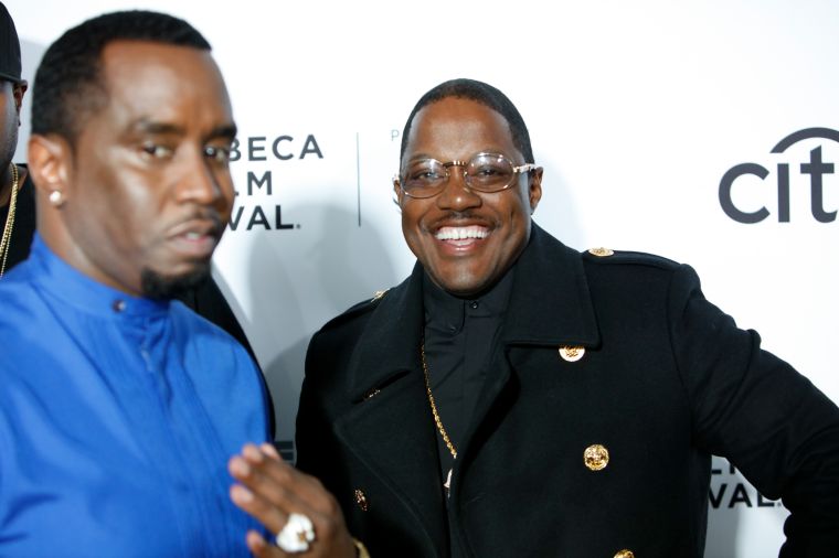 Mase and Puff at the Bad Boy Records Gala