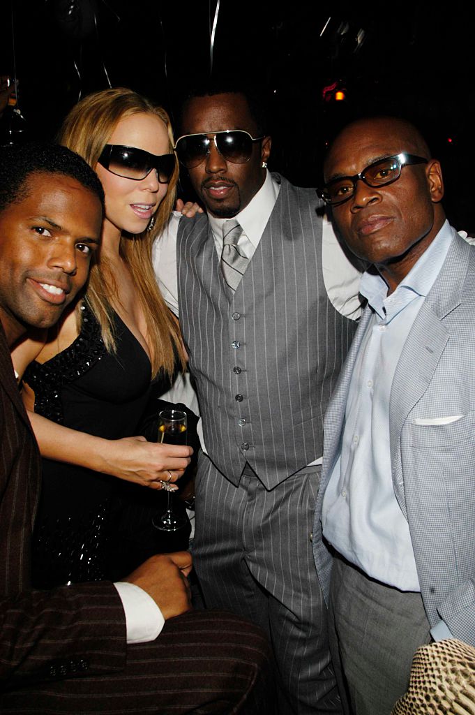 AJ Calloway, Mariah Carey, Sean "Diddy" Combs and Antonio "LA" Reid