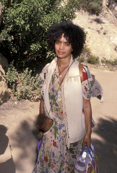 Lisa Bonet attends Earth Communication Conference, 1990