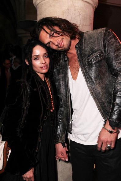 Lisa Bonet and Jason Momoa at Entertainment Weekly's Party to Celebrate the Best Director Oscar Nominees