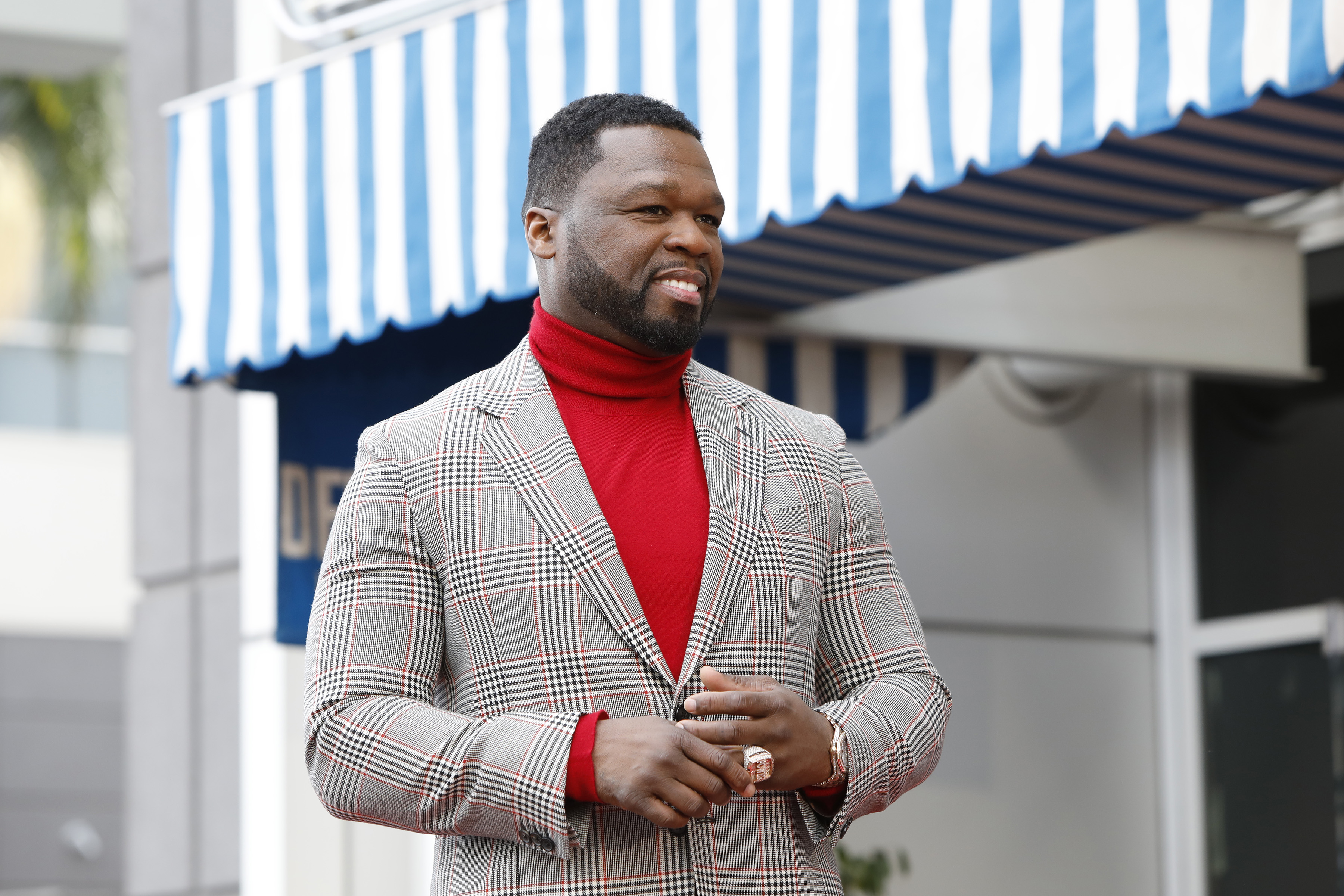 50 Cent Hollywood Walk of Fame Star Ceremony