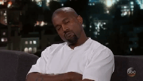 Kanye West on Kimmel