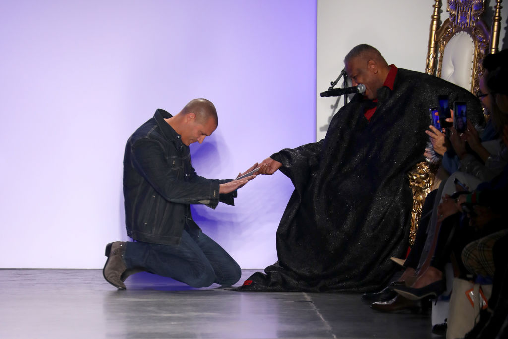 The Blue Jacket Fashion Show At NYFW