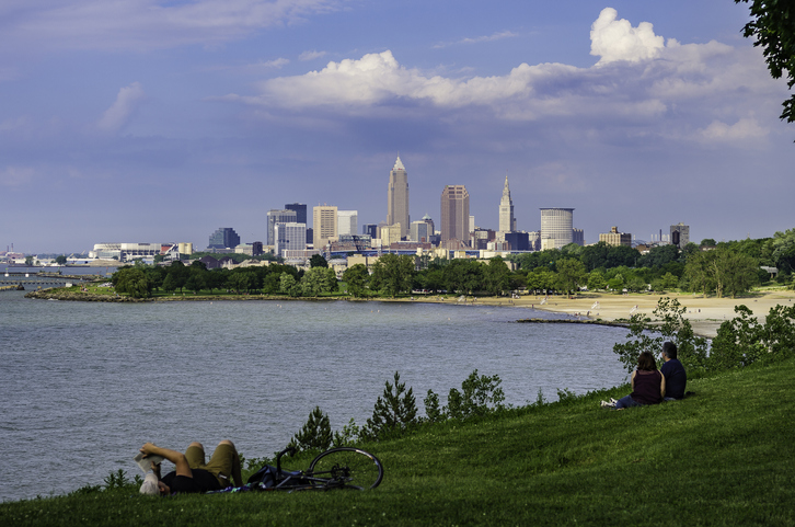 Cleveland Edgewater Park Summer Time