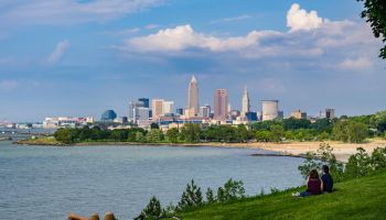 Cleveland Edgewater Park Summer Time